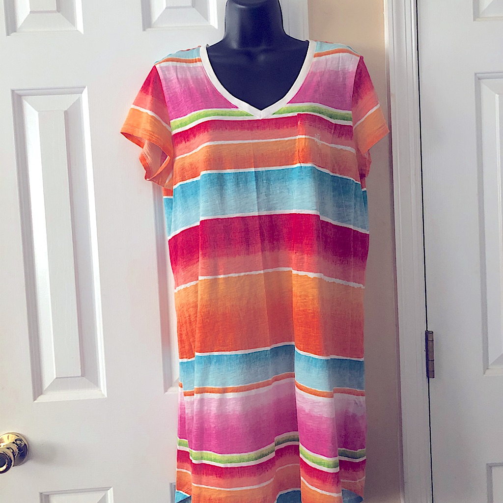 Lnwot Lauren Ralph Lauren Tshirt Dress/ Cover Up